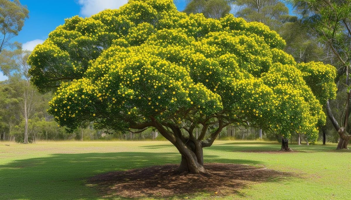 Lemon Myrtle Backhousia citriodora tree