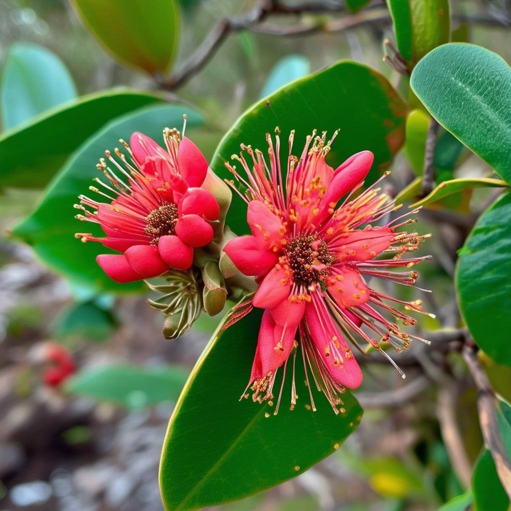 Quandong Santalum acuminatum flower