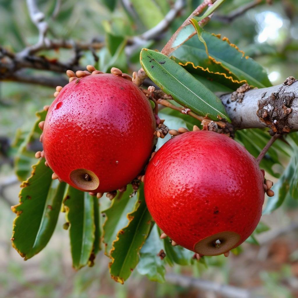 Quandong Santalum acuminatum fruit