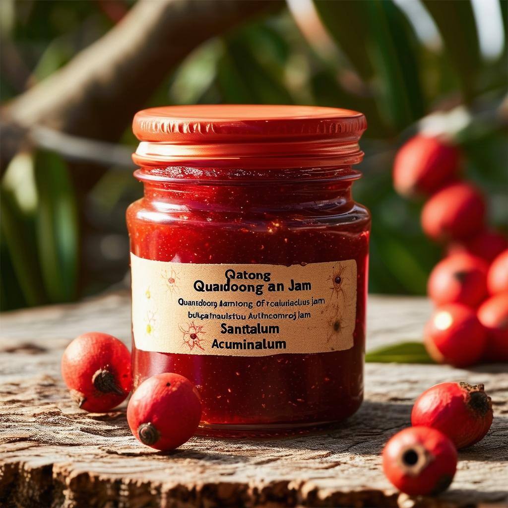 Quandong Santalum acuminatum jam